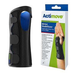 BSN Medical Wrist Brace Actimove® Stabilizer Low Profile Aluminum Alloy / Elastane / Polyamid / Polyester / Polyurethan / Polyvinylchloride Left or Right Hand Black Large