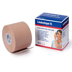 BSN Medical Orthopedic Corrective Tape Leukotape® K Cotton / Polyacrylate 2 Inch X 5-1/2 Yard Beige NonSterile