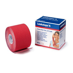 BSN Medical Orthopedic Corrective Tape Leukotape® K Cotton / Polyacrylate 2 Inch X 5-1/2 Yard Red NonSterile