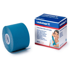 BSN Medical Orthopedic Corrective Tape Leukotape® K Cotton / Polyacrylate 2 Inch X 5-1/2 Yard Blue NonSterile