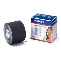 BSN Medical Orthopedic Corrective Tape Leukotape® K Cotton / Polyacrylate 2 Inch X 5-1/2 Yard Black NonSterile