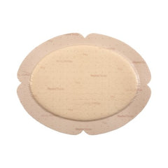 Molnlycke Foam Dressing Mepilex® Border Flex 3.1 X 4 Inch Oval Adhesive with Border Sterile