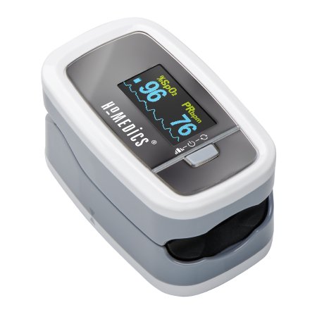 HoMedics USA LLC Fingertip Pulse Oximeter HoMedics® Premium Battery Operated Without Alarm