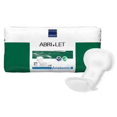 Abena North America Incontinence Liner Abri-Let Anatomic 8 X 17 Inch Moderate Absorbency One Size Fits Most Adult Unisex Disposable - M-1177811-2643 - Case of 240