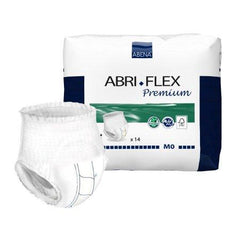 Abena North America Unisex Adult Absorbent Underwear Abri-Flex M0 Pull On with Tear Away Seams Large Disposable Moderate Absorbency - M-1177815-3428 - Case of 84