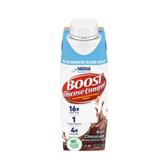 Nestle Healthcare Nutrition Oral Supplement Boost Glucose Control® Rich Chocolate Flavor Ready to Use 8 oz. Carton