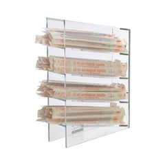 Market Lab Inc Pipette Rack 3-1/2 X 11-1/2 X 16 Inch, Clear For 0.1 to 25 mL Pipettes