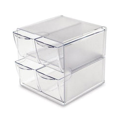 Market Lab Inc ORGANIZER, CUBE STACKABLE 2DRAWER - M-1178973-4823 - Each