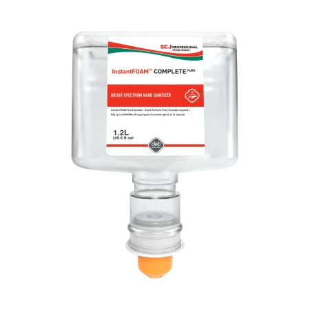 SC JOHNSON PROF USA INC Hand Sanitizer InstantFOAM™ Complete PURE 1 Liter Ethyl Alcohol Foaming Dispenser Refill Bottle