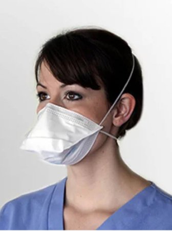 Prestige Ameritech Particulate Respirator / Surgical Mask ProGear® Medical N95 Flat Fold Pouch Elastic Strap Small White NonSterile ASTM Level 3