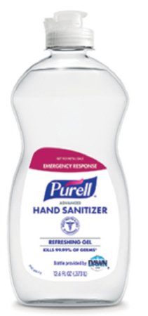 GOJO Hand Sanitizer Purell® Advanced 12.6 oz. Ethyl Alcohol Gel Bottle