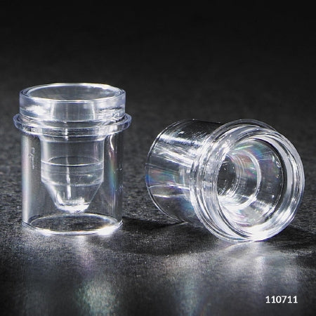 Sample Cup McKesson 0.25 mL, Clear, 14 X 16 mm, Without Caps