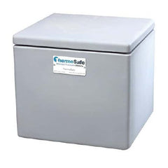 Cole-Parmer Inst. Dry Ice Storage / Transport Chest ThermoSafe® 9-1/4 X 9-3/4 X 11-1/2 Inch Inside Dimensions Gray Polyethylene 50 lbs. Ice Capacity