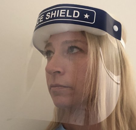 Face Shield McKesson One Size Fits Most Full Length Anti-fog Disposable NonSterile