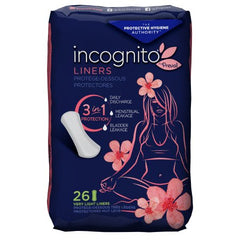 First Quality Feminine Pad incognito® by Prevail Panty Liner Light Absorbency