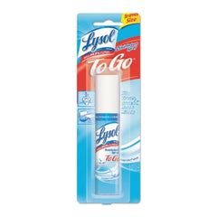 Lagasse Lysol® to Go Surface Disinfectant Liquid 1 oz. Can Crisp Linen Scent NonSterile - M-1184294-1676 - Case of 12