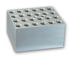Fisher Scientific Dry Bath Block 24 Place, 2 X 3 X 3-3/4 Inch For use with Digital Dry Baths