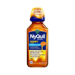 Procter & Gamble NYQUIL, LIQ SEVERE COLD & FLU HONEY 12OZ