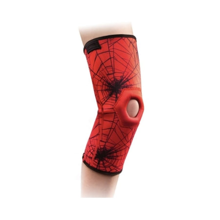 DJO Knee Support DonJoy® Advantage Kid's Patella Knee Sleeve Featuring Marvel Youth Pull-On 12 to 13 Inch Knee Circumference Left or Right Knee