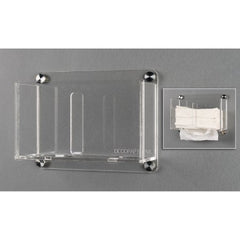 Poltex Inc Paper Towel Dispenser DECO Clear Acrylic Manual Wall Mount - M-1187410-4679 - Each