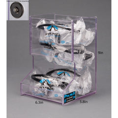 Poltex Inc HOLDER, EYEWEAR PROTECTION MINI W/MAGNETS