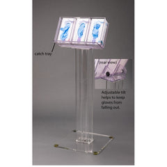 Poltex Inc HOLDER, GLOVE POINT OF CARE TILTING W/CATCH 3BOX