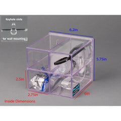 Poltex Inc HOLDER, EYEWEAR WALL MOUNT 2X2