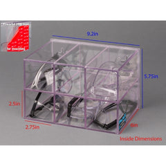 Poltex Inc HOLDER, EYEWEAR PROTECTION 6POS VHB TAPE