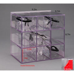 Poltex Inc HOLDER, EYEWEAR PROTECTION 9POS VHB TAPE