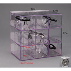 Poltex Inc HOLDER, EYEWEAR PROTECTION 9POS W/MAGNETS
