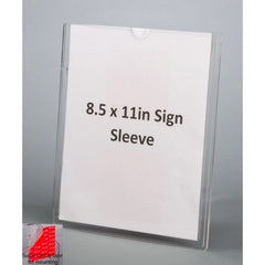 Poltex Inc HOLDER, SIGN DELUXE VHB TAPE 8.5"X11" - M-1187495-3401 - Each