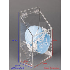 Poltex Inc DISPENSER, FACE MASK ADA WALL MOUNT