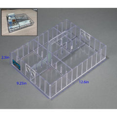 Poltex Inc Vaccine / Procedure Caddy 2-1/2 X 9-1/4 X 12.6 Inch Polycarbonate - M-1187529-1013 - Each