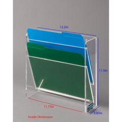 Poltex Inc HOLDER, FILE 2PCKT VERTICAL WALL