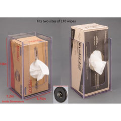 Poltex Inc Wipe Holder Clear PETG Manual Wypall Wipes Magnet Mount - M-1187544-4209 - Each