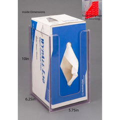 Poltex Inc Wipe Holder Clear PETG Manual Wypall L30 Wipes VHB Tape Mount - M-1187548-3537 - Each