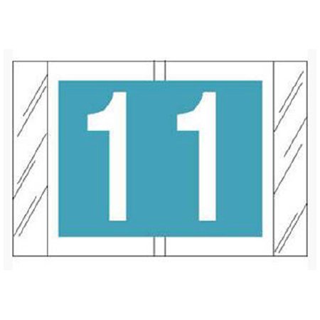 Tabbies Index Tab COL'R'TAB® 1 X 1-1/2 Inch 11