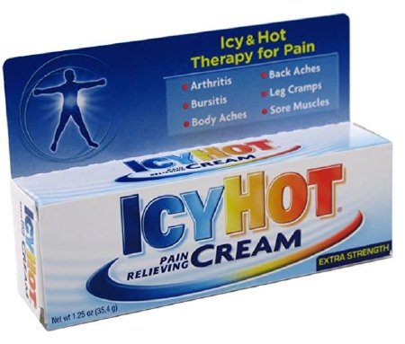 Chattem Inc Topical Pain Relief Icy Hot® 10% - 30% Strength Menthol / Methyl Salicylate Cream 1.25 oz.