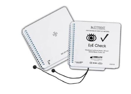 Good-Lite BOOK ONLY, EYE CHECK W/CORD 20/40 USED F/252100
