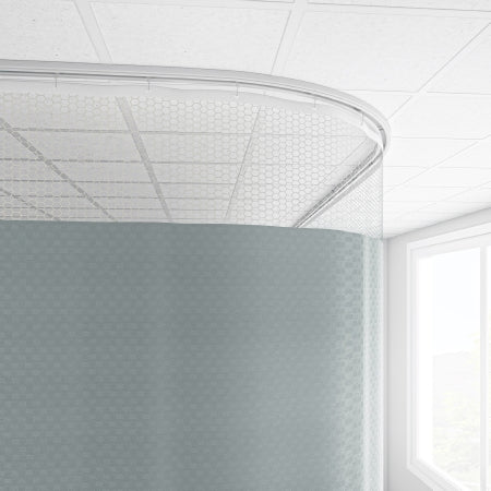 Imperial Fastener Company CURTAIN, CUBICLE ANTIMICROBIALSUMMIT/MINK 80"X144" D/S - M-1189713-4411 - Each