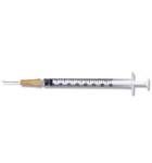 Becton Dickinson Insulin Syringe with Needle PrecisionGlide™ 1 mL 26 Gauge 1/2 Inch Detachable Needle Without Safety