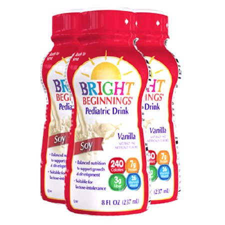 PBM Products Pediatric Oral Supplement Bright Beginnings™ Vanilla Flavor 8 oz. Bottle Ready to Use