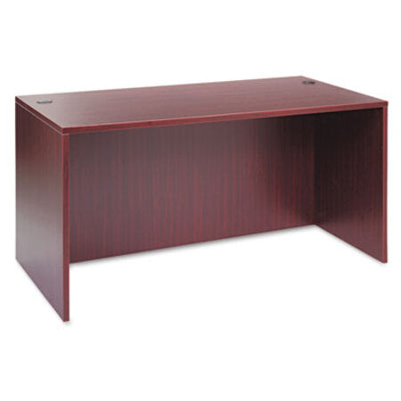 Alera® Alera Valencia Series Straight Front Desk Shell, 59.13" x 29.5" x 29.63", Mahogany