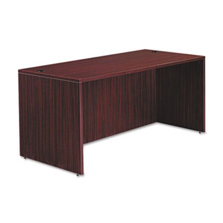 Alera® Alera Valencia Series Straight Front Desk Shell, 65" x 29.5" x 29.63", Mahogany