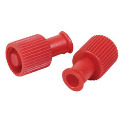 Mckesson Dual Function Syringe Cap McKesson Red, Sterile M-1194243-412 | Box of 100