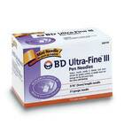 Becton Dickinson Insulin Pen Needle Ultra-Fine III™ 31 Gauge 5 mm Length Without Safety - M-511531-4122 - Case of 12