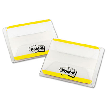 Post-it® Tabs Tabs, Lined, 1/5-Cut Tabs, Yellow, 2" Wide, 50/Pack