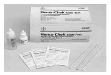 Siemens Rapid Test Kit Hema-Chek® Colorectal Cancer Screening Fecal Occult Blood Test (FOBT) Stool Sample 100 Tests