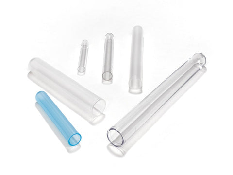 Caplugs Test Tube Conical Bottom Plain 12 X 75 mm 4.5 mL Without Color Coding Without Closure Polypropylene Tube - M-1035957-1466 - Case of 1000