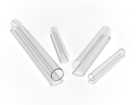 Caplugs Test Tube Round Bottom Plain 12 X 75 mm 5 mL Without Color Coding Without Closure Polystyrene Tube - M-1049580-2969 - Case of 500